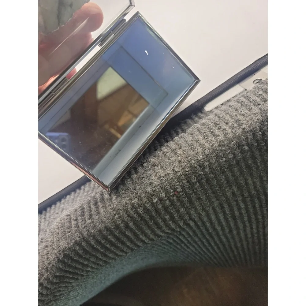 Cynthia‎ Rowley New York Blue & Silver Tone Jewelry Box with Celestite Geode
